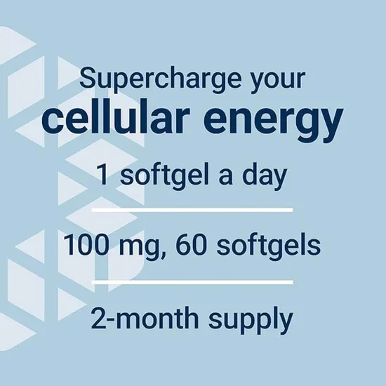 Life Extension Super Ubiquinol CoQ10 100mg 60 Softgels