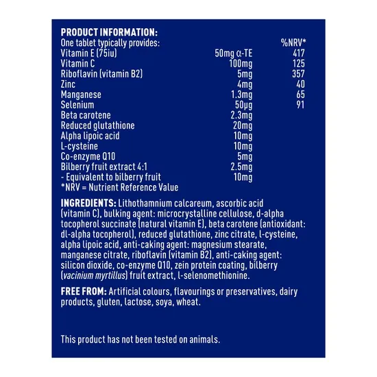 Higher Nature Super Antioxidant Protection 180 Tablets