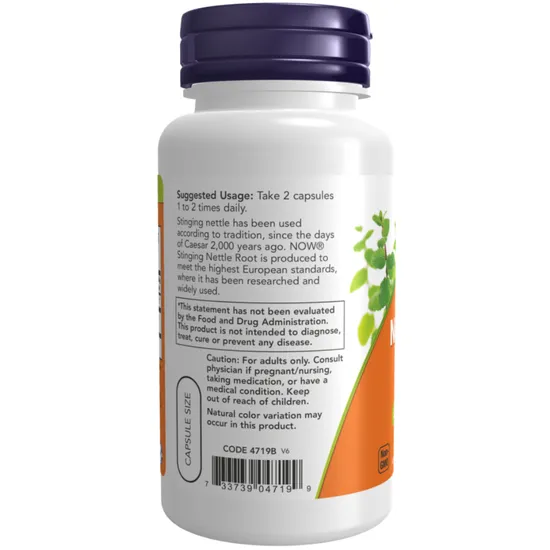NOW Foods Stinging Nettle Root Extract 250mg 90 Capsules