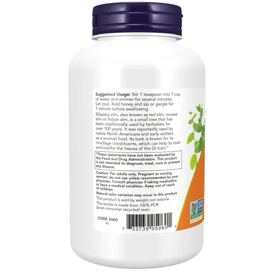 NOW Foods Slippery Elm Powder 113g