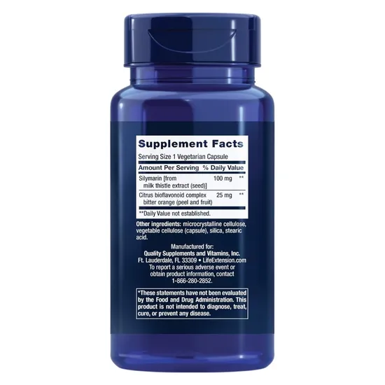 Life Extension Silymarin 100mg 90 Vegicaps