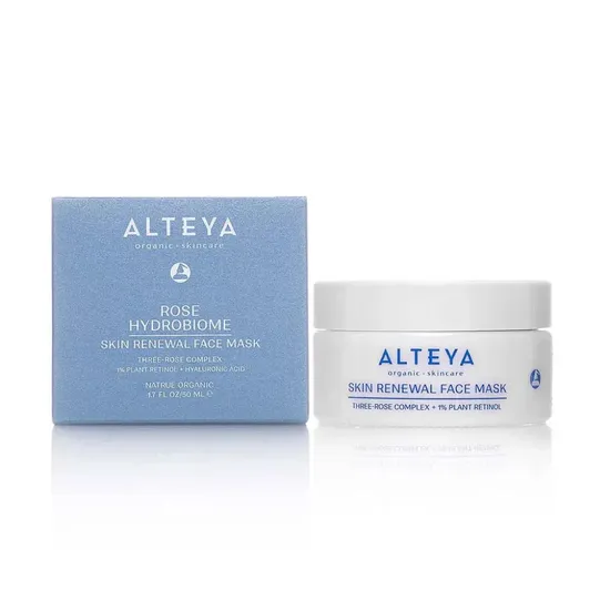 Alteya Organics Rose Hydrobiome Skin Renewal Face Mask 50ml
