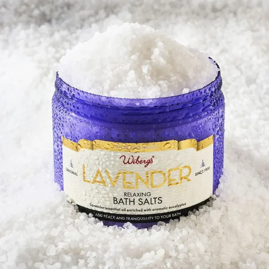 Wiberg's Relaxing Lavender Bath Salts 600g