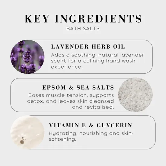 Wiberg's Relaxing Lavender Bath Salts 600g