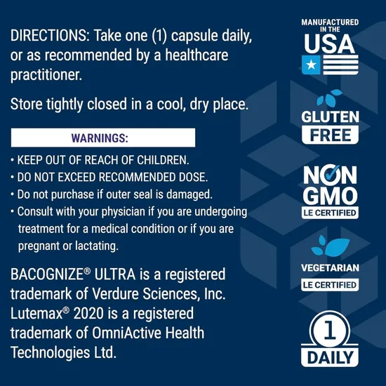 Life Extension Quick Brain Nootropic 30 Capsules