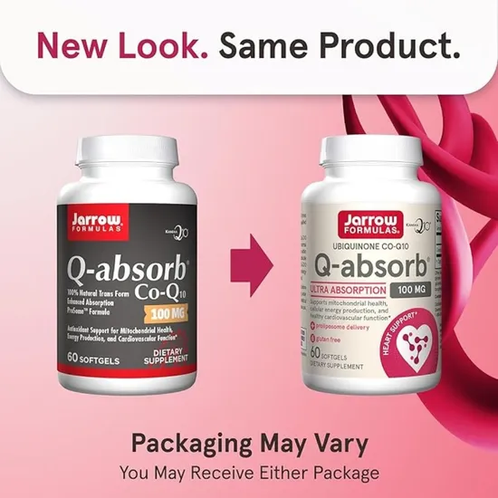 Jarrow Formulas Q-absorb 100mg Softgels 60 Softgels