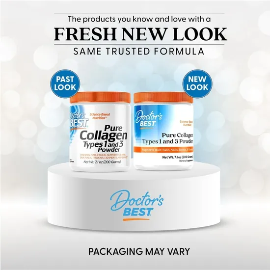 Doctor's Best Pure Collagen Types 1 & 3 Powder 200g