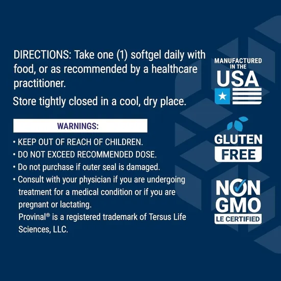 Life Extension Provinal Purified Omega- Softgels 7 Softgels