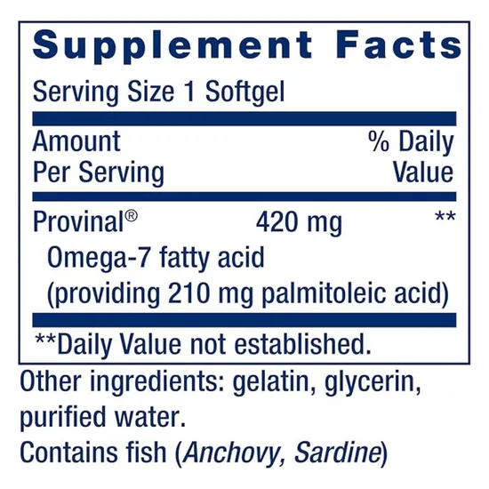 Life Extension Provinal Purified Omega- Softgels 7 Softgels