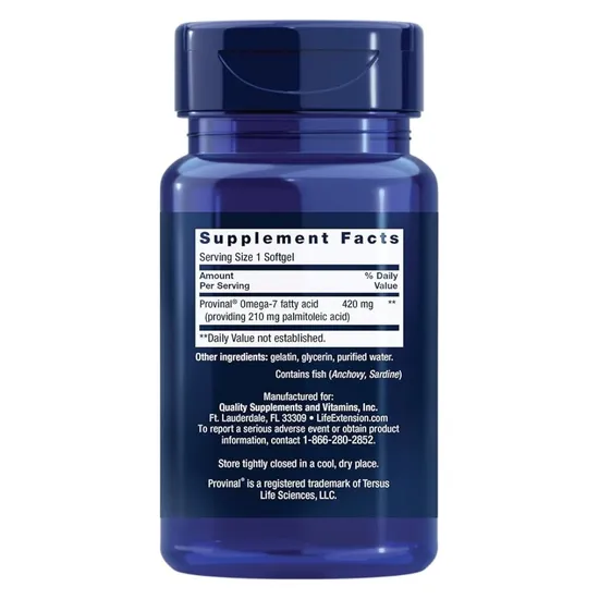 Life Extension Provinal Purified Omega- Softgels 7 Softgels