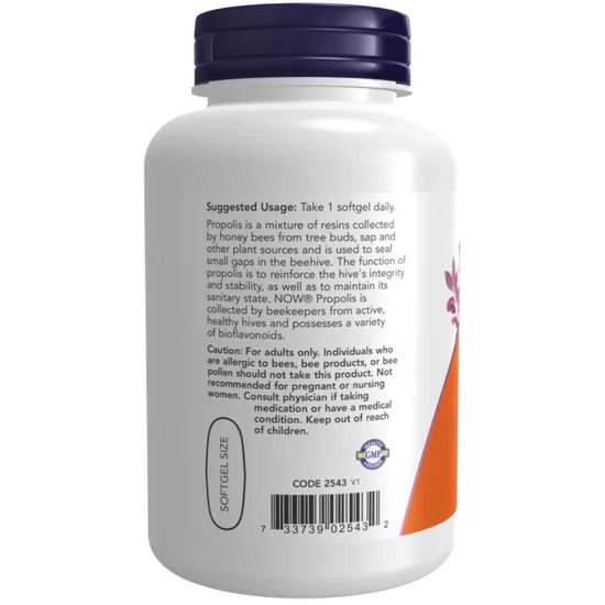 NOW Foods Propolis 2000 5:1 Extract 90 Softgels
