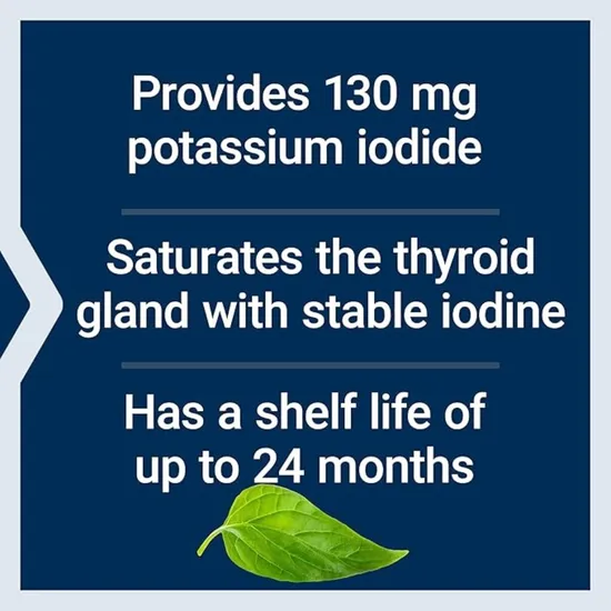Life Extension Potassium Iodide 130mg Tablets 14 Tablets