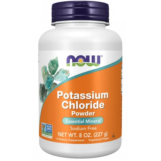 NOW Foods Potassium Chloride Powder 227g