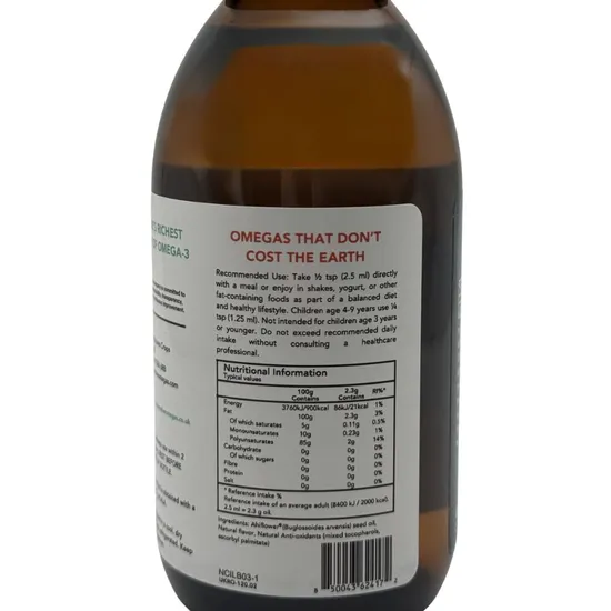 Regenerative Omegas Plant-Based Omega 3-6-9 Liquid 250ml