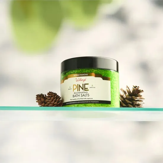 Wiberg's Pine Rejuvenating Bath Salts 600g