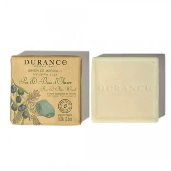 Durance Pine & Olive Wood Marseille Soap 100g