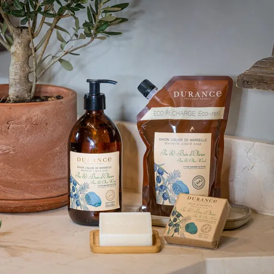 Durance Pine & Olive Wood Marseille Soap 100g