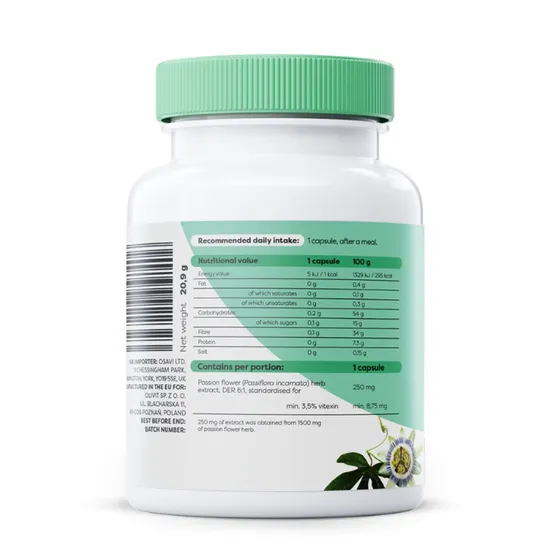Osavi Passiflora 250mg 60 Capsules