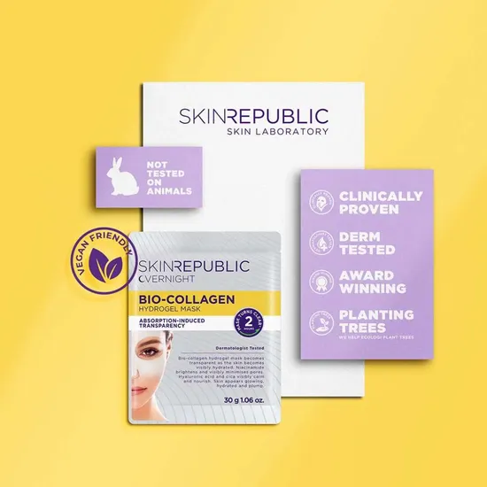 Skin Republic Overnight Bio-Collagen Hydrogel Face Mask 30g
