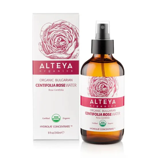 Alteya Organics Organic Bulgarian Centifolia Rose Water 240ml