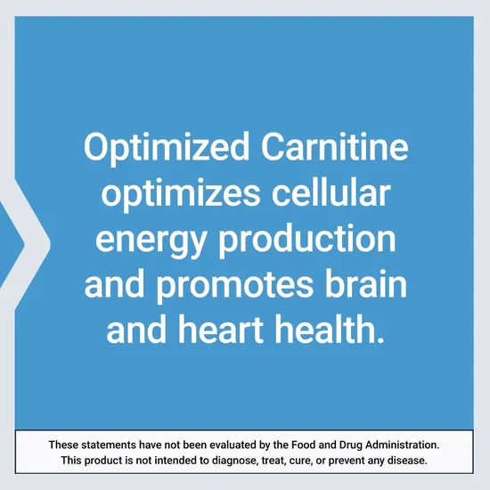 Life Extension Optimised Carnitine 60 Veg Capsules