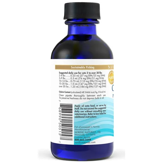 Nordic Naturals Omega-3 Cat 60ml