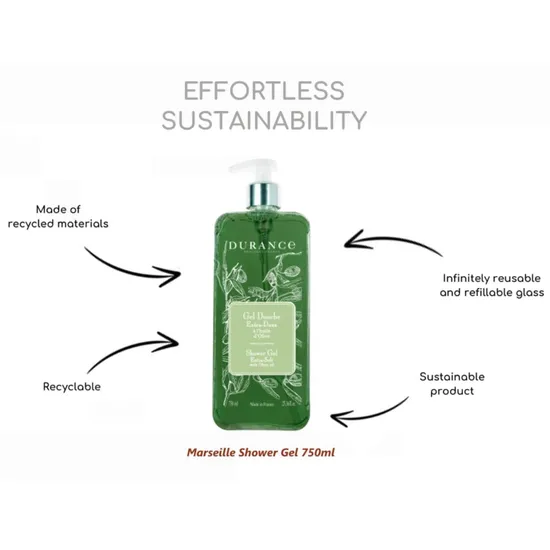 Durance Olive Oil Shower Gel 750ml