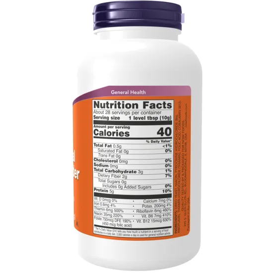 NOW Foods Nutritional Yeast Powder 284g