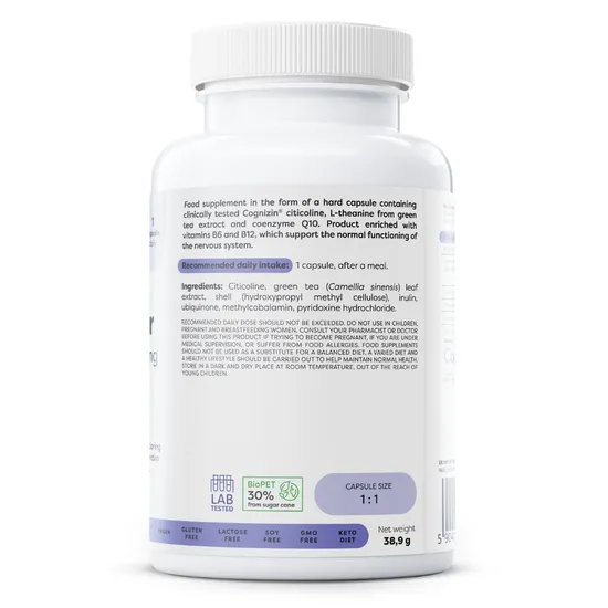 Osavi Neuropower With Citicoline 250mg Capsules 60 Capsules