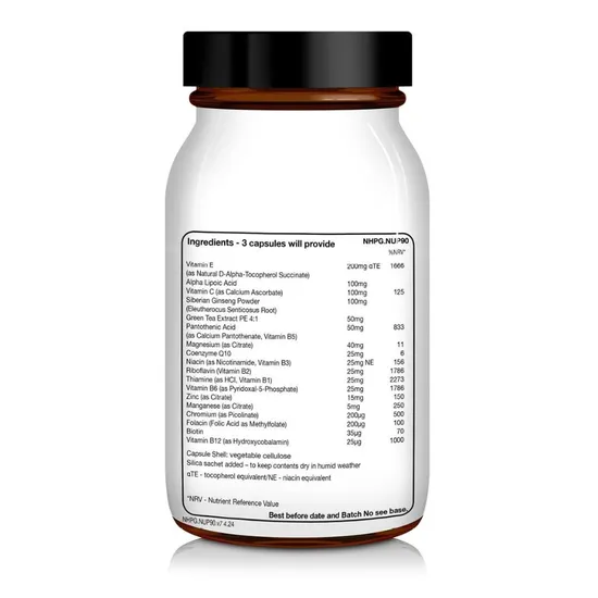 Natural Health Practice NHP Nutri Support Capsules 90 Capsules