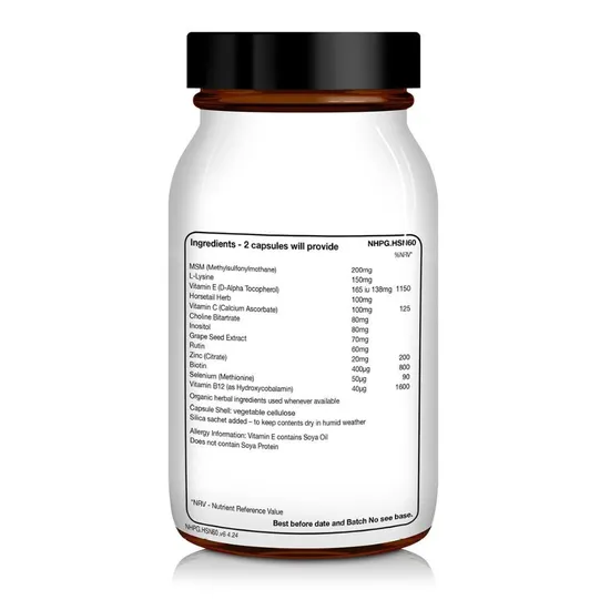 Natural Health Practice NHP Hair, Skin, Nails Support Capsules 60 Capsules