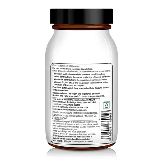 Natural Health Practice NHP Advanced Thyroid Support Capsules 60 Capsules