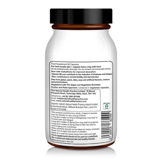 Natural Health Practice NHP Advanced Fertility Women Support Capsules 60 Capsules