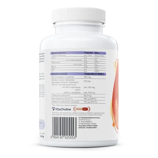 Osavi NAC Detox Selenium & Molybdenum Capsules 60 Capsules