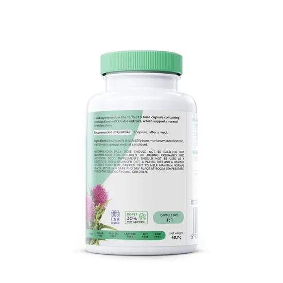 Osavi Milk Thistle Silymarin 100mg Capsules 60 Capsules
