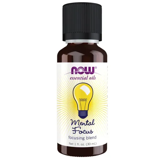 NOW Foods Mental Focus Oil 30ml