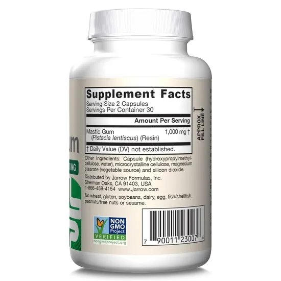 Jarrow Formulas Mastic Gum Tabs 60 Tabs