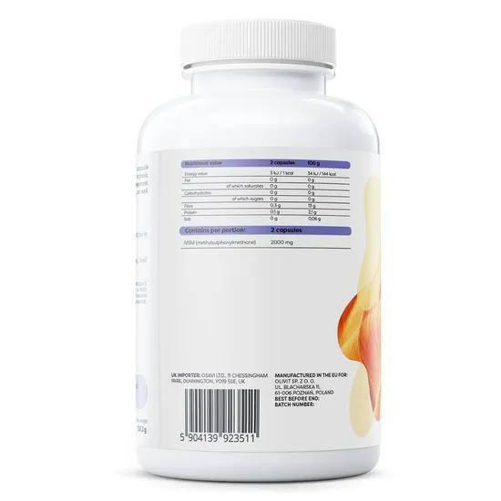 Osavi MSM 1000mg Capsules 60 Capsules