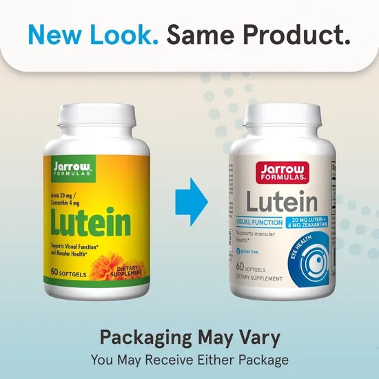 Jarrow Formulas Lutein 20 mg - 60 Softgels