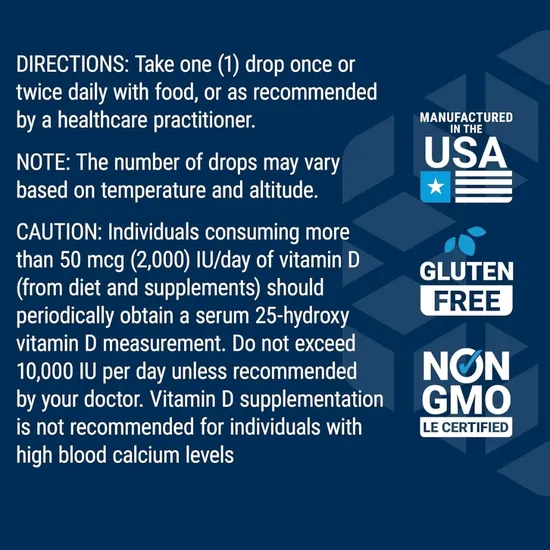 Life Extension Liquid Vitamin D3 50mcg 29ml