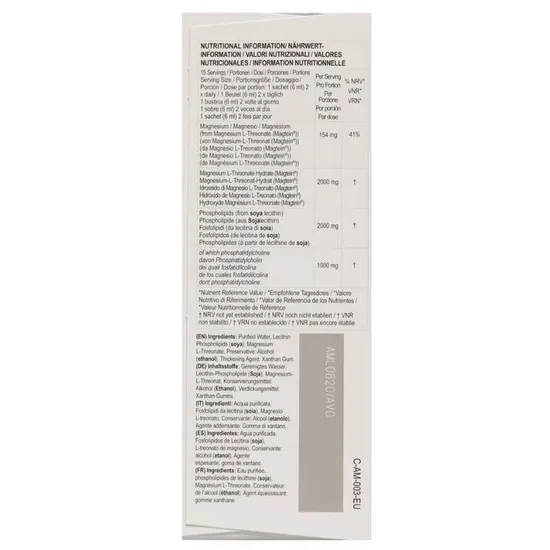 Altrient Liposomal Magnesium L-Threonate Sachets 30 Sachets