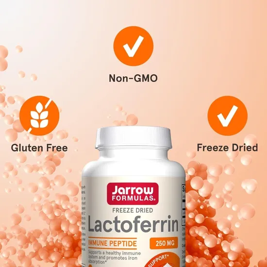 Jarrow Formulas Lactoferrin 250mg 30 Capsules