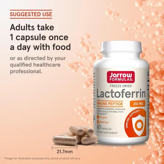 Jarrow Formulas Lactoferrin 250mg Caps 60