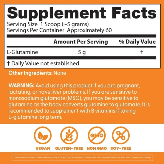Doctor's Best L-Glutamine Powder 300g