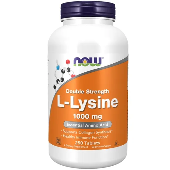 NOW Foods L-Lysine 1000mg 100 Tablets