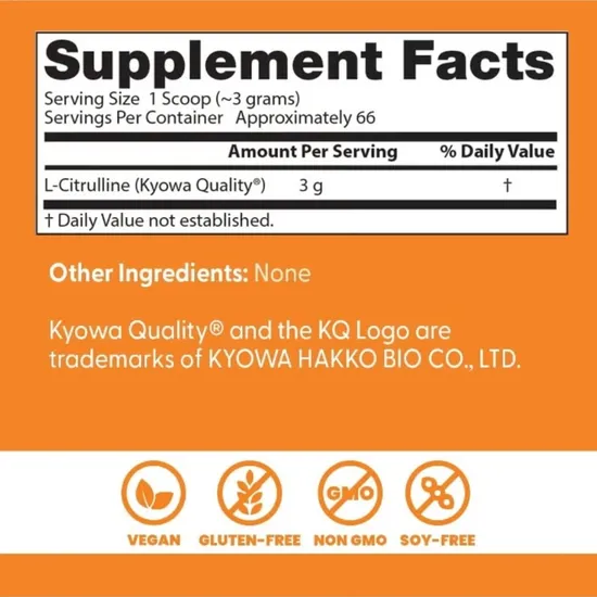 Doctor's Best L-Citrulline Powder 200g