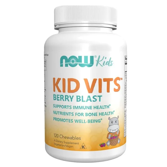 NOW Foods Kid Vits Berry Blast Chewables 120