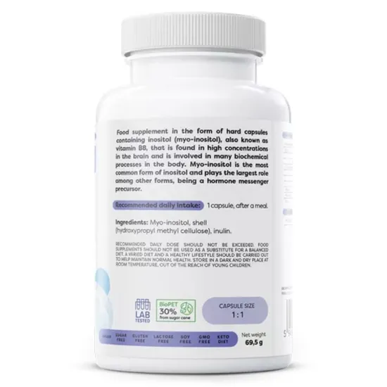Osavi Inositol 600mg Capsules 100 Capsules