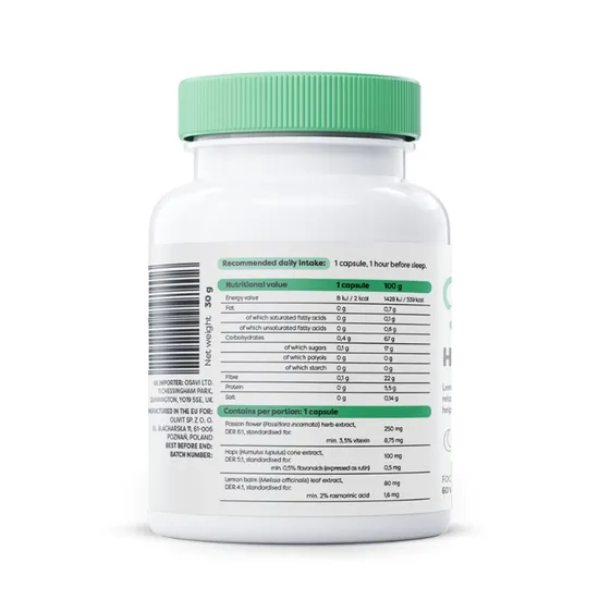 Osavi Herbal Sleep Support Capsules 60 Capsules