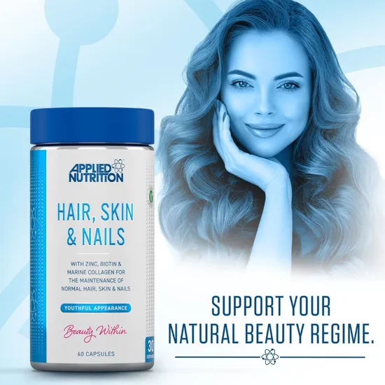 Applied Nutrition Hair Skin & Nails Capsules 60 Capsules